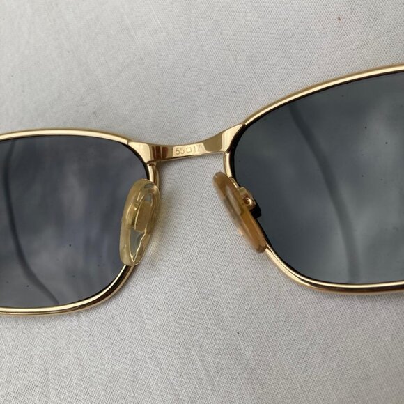 Yves Saint Laurent Women Sunglasses  y101 130 Vintage Gold Oval Frame - Picture 12 of 17